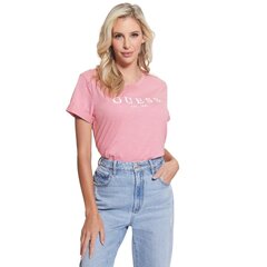 Женская футболка Guess, розовая цена и информация | Женские футболки | kaup24.ee