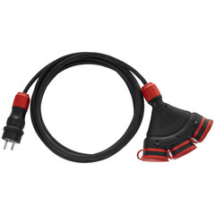 AWTOOLS EXTREME CABLE 20m 3x1.5mm 3 РОЗЕТКИ IP54 16A/4000W цена и информация | Удлинители | kaup24.ee