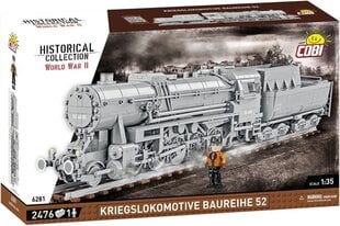 Konstruktor auruvedur Cobi Kriegslokomotive Baureihe 6281 2476-osaline цена и информация | Конструкторы и кубики | kaup24.ee