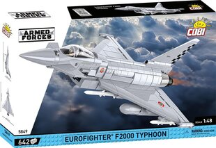 Konstruktor hävitaja Cobi Eurofighter Typhoon 5849, 642-osaline цена и информация | Конструкторы и кубики | kaup24.ee