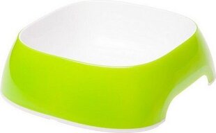 FERPLAST Glam Medium Pet watering bowl, white-green цена и информация | Миски, ящики для корма | kaup24.ee