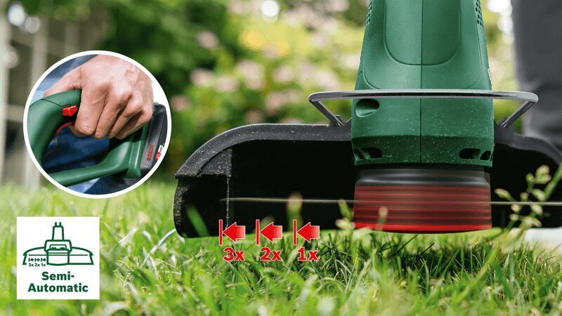 Juhtmeta trimmer Bosch Easy GrassCut 18V, ilma akuta цена и информация | Murutrimmerid | kaup24.ee