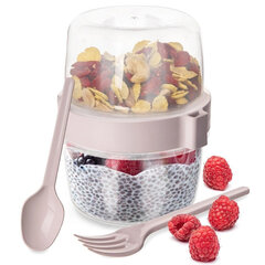 баночка для йогурта с крышкой, 370 мл цена и информация | Посуда для хранения еды | kaup24.ee