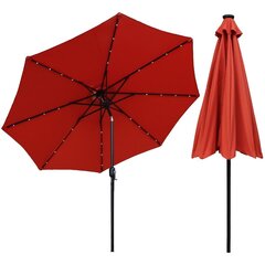 садовый зонт без основания, 300 см цена и информация | Зонты, маркизы, стойки | kaup24.ee