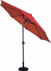 Aia vihmavari 300 cm, punane hind ja info | Päikesevarjud, markiisid ja alused | kaup24.ee