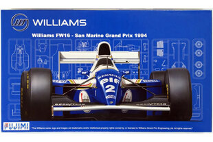 Liimitav mudel Fujimi GP-14 Williams FW16 San Marino Grand Prix 1994 90580 1/20 hind ja info | Liimitavad mudelid | kaup24.ee