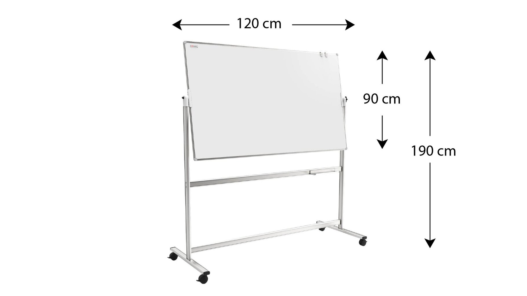 Mobiilne kahepoolne magnettahvel, 120x90 cm hind ja info | Kirjatarbed | kaup24.ee