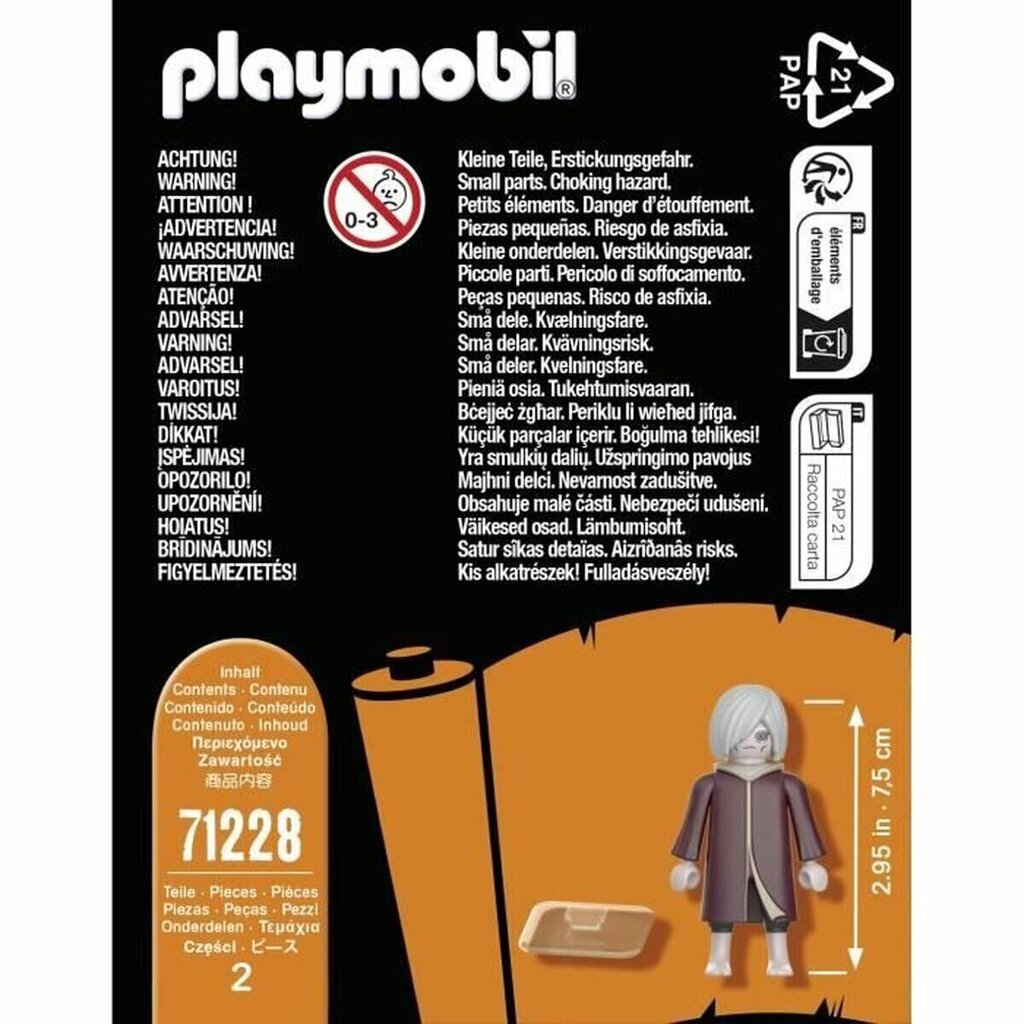 71228 Playmobil Naruto Shippuden Nagato kuju цена и информация | Klotsid ja konstruktorid | kaup24.ee