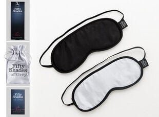 Silmamaskid Fifty Shades Of Grey Soft Blindfold Twin Pack hind ja info | BDSM ja fetish | kaup24.ee