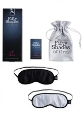 Silmamaskid Fifty Shades Of Grey Soft Blindfold Twin Pack цена и информация | БДСМ и фетиш | kaup24.ee