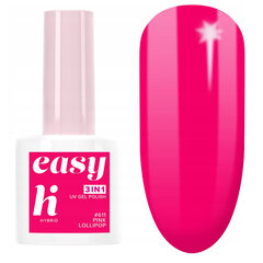 Hübriid küünelakk Hi Hybrid Easy 3in1, 611 Pink Lollipop, 5 ml hind ja info | Küünelakid, küünetugevdajad | kaup24.ee