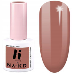 Hübriid küünelakk Hi Hybrid Na-kd, 326 Warm Nude, 5 ml hind ja info | Küünelakid, küünetugevdajad | kaup24.ee