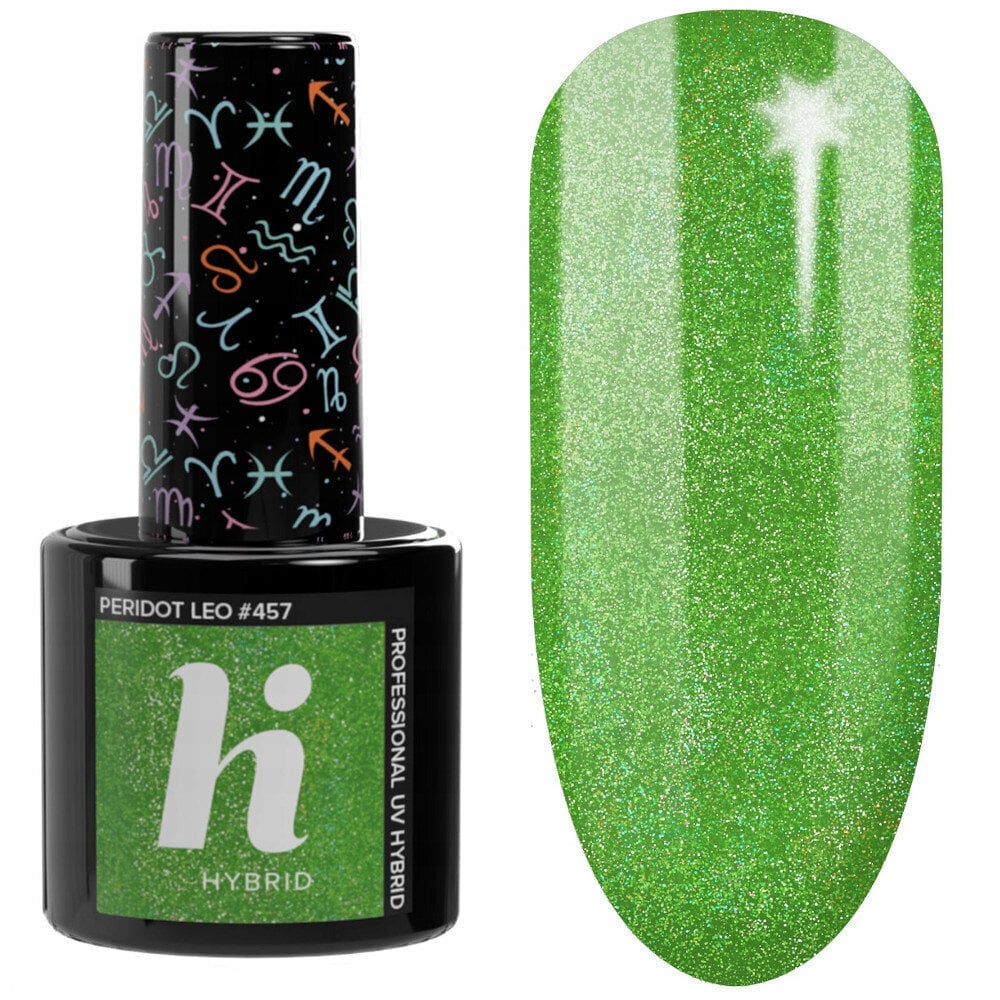 Hübriid küünelakk Hi Hybrid, 457 Peridot Leo, 5 ml цена и информация | Küünelakid, küünetugevdajad | kaup24.ee