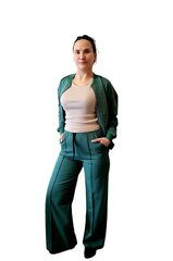 Vabaaja komplekt naistele The Besso, roheline цена и информация | Спортивная одежда для женщин | kaup24.ee