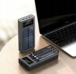 Setty Powerbank solar 10000 мАч цена и информация | Зарядные устройства Power bank | kaup24.ee