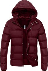  Мужская зимняя куртка Szory, красная цена и информация | Мужские куртки | kaup24.ee