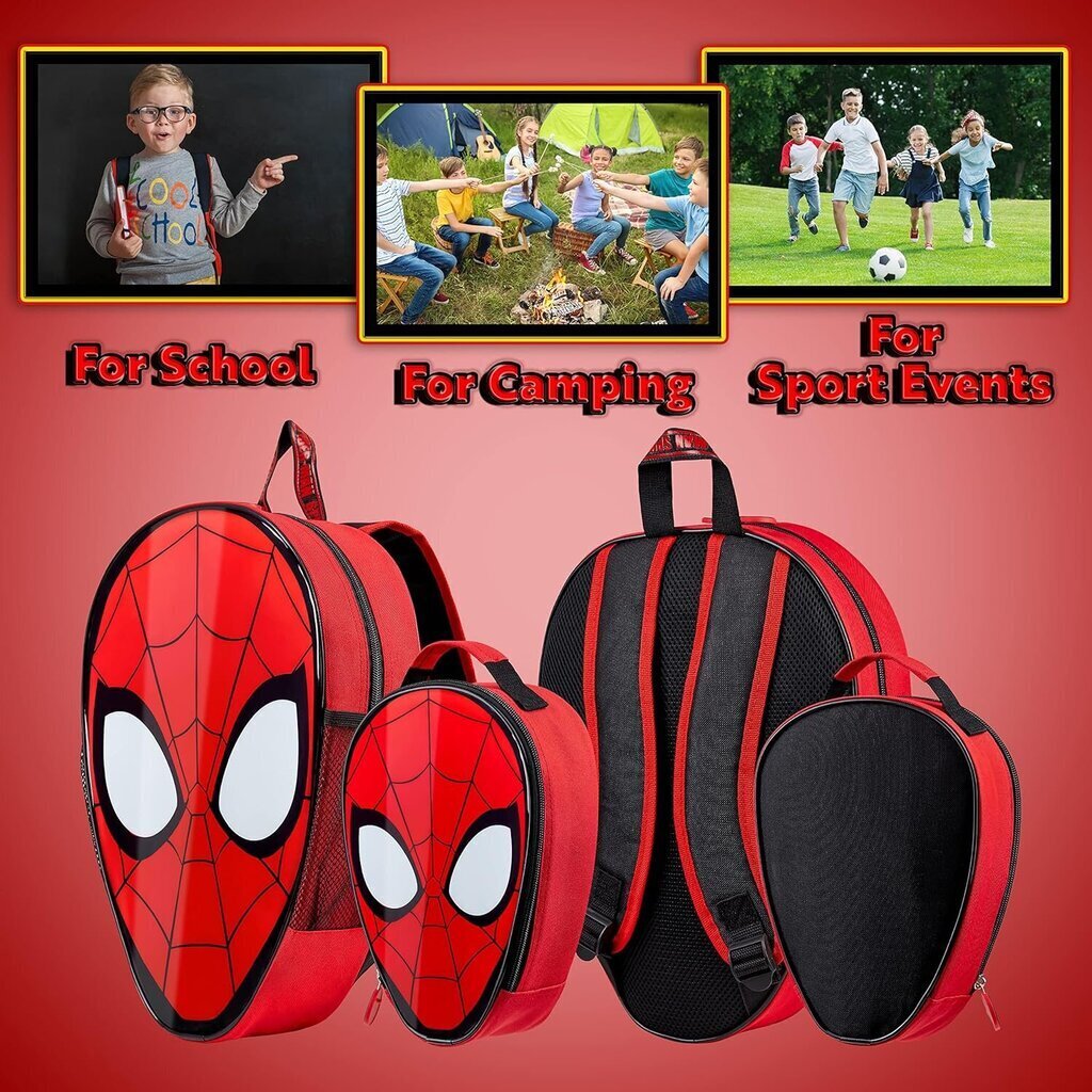 Spider Man lõunakott / termokott 2 in 1 цена и информация | Koolikotid, sussikotid | kaup24.ee