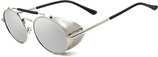 Солнцезащитные очки ANDOILT в стиле винтаж, серебристые, UV400 цена и информация | Солнцезащитные очки для мужчин | kaup24.ee