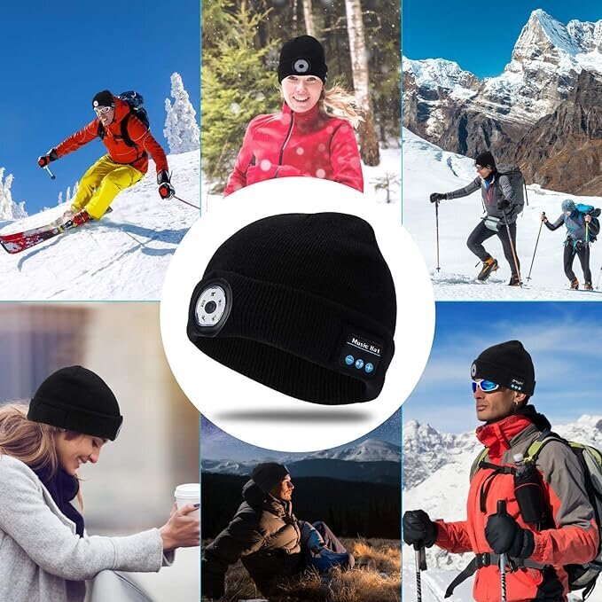 LED Shenkey muusikamüts Bluetoothiga hind ja info | Naiste mütsid ja peapaelad | kaup24.ee