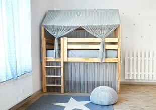 Кровать для дома с мезонином 70 см LUCY 90x190cm цена и информация | Детские кровати | kaup24.ee