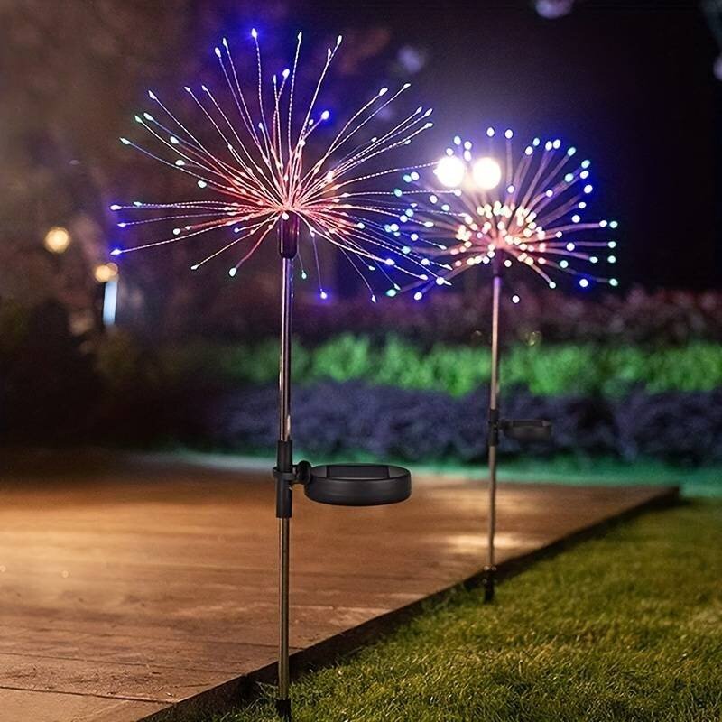 Solar Led aiavalgusti firework цена и информация | Aia- ja õuevalgustid | kaup24.ee