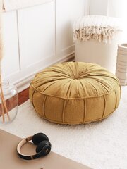 Põrandapadi Atelier Del Sofa Vintage, kollane hind ja info | Kott-toolid, tumbad, järid | kaup24.ee
