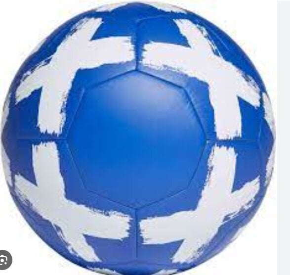 Jalgpall Bullet star, valge/sinine hind ja info | Jalgpalli pallid | kaup24.ee