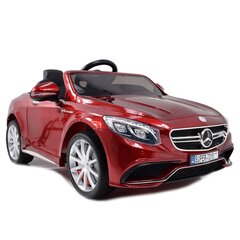 Двухместный электрический автомобиль Mercedes S63 AMG, красный цена и информация | Электромобили для детей | kaup24.ee