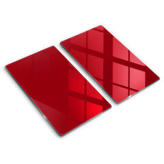 Klaasist Lõikelaud Punane värv, 2x30x52 cm hind ja info | Lõikelauad | kaup24.ee