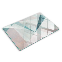 Klaasist Lõikelaud Terav abstraktsioon, 80x52 cm hind ja info | Lõikelauad | kaup24.ee