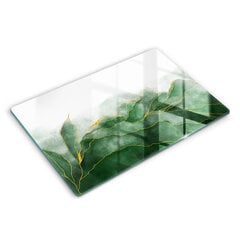 Klaasist Lõikelaud Abstraktne loodus, 80x52 cm hind ja info | Lõikelauad | kaup24.ee