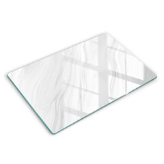 Klaasist Lõikelaud Õrn marmor, 80x52 cm цена и информация | Разделочная доска | kaup24.ee