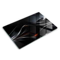 Klaasist Lõikelaud Abstraktne 3D disain, 80x52 cm hind ja info | Lõikelauad | kaup24.ee