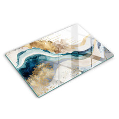 Klaasist Lõikelaud Värviline marmor, 80x52 cm hind ja info | Lõikelauad | kaup24.ee