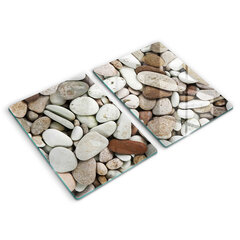 Klaasist Lõikelaud Väikeste kivide taust, 2x40x52 cm hind ja info | Lõikelauad | kaup24.ee