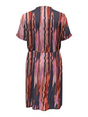 Only Carmakoma женское платье 15321406*01, розовый/тёмно-серый 5715517155833 цена и информация | Платье | kaup24.ee