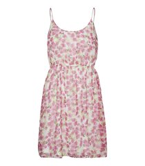 Vero Moda женское платье 10289489*03, белый/розовый 5715518221520 цена и информация | Платья | kaup24.ee