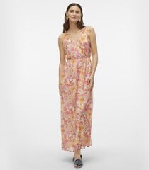 Vero Moda женское платье 10289487*01, белый/розовый 5715518220837 цена и информация | Платья | kaup24.ee