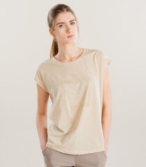 Zabaione женская футболка BELLAMY TS*01, бежевый 4067218245575 цена и информация | Женские футболки | kaup24.ee