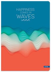 Vihik Lastva Waves A5 70g hind ja info | Vihikud, märkmikud ja paberikaubad | kaup24.ee