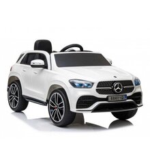 Детский одноместный электрический автомобиль Mercedes GLE 450 Matic, белый цена и информация | Электромобили для детей | kaup24.ee