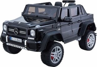 Kahekohaline elektriauto lastele Mercedes Maybach G650, must цена и информация | Электромобили для детей | kaup24.ee