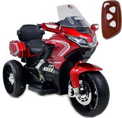 Детский одноместный электромотоцикл Mega HLW1688, красный цвет цена и информация | Электромобили для детей | kaup24.ee