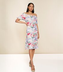 Zabaione naiste kleit OLIWIA KL*P4026, valge/roosa 4067218817383 hind ja info | Kleidid | kaup24.ee