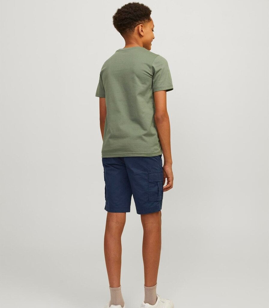 Jack & Jones lühikesed püksid poistele 12254171*02, sinine 5715514844532 цена и информация | Poiste lühikesed püksid | kaup24.ee