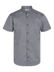 Jack & Jones мужская рубашка 12254795*01, тёмно-синий /белый 5715520337370 цена и информация | Мужские рубашки | kaup24.ee
