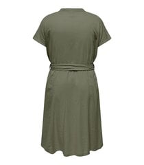 Only Carmakoma женское платье 15319393*01, зелёное, 5715517830211 цена и информация | Платья | kaup24.ee