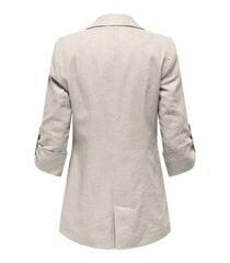 ONLY женский пиджак 15318983*01, бежевый, 5715517529566 цена и информация | Женские пиджаки | kaup24.ee