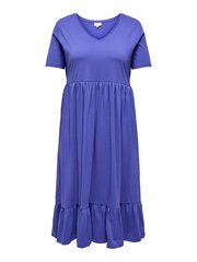 Only Carmakoma женское платье 15316997*01, синее, 5715512931944 цена и информация | Платье | kaup24.ee