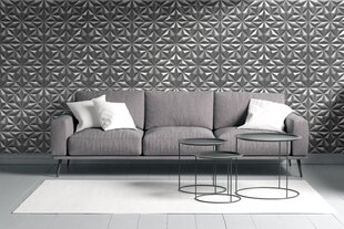 3D lae- ja seinapaneel Deccart Grey Onyx 2m2, 8 tk hind ja info | Lae-, seinakaunistus elemendid | kaup24.ee